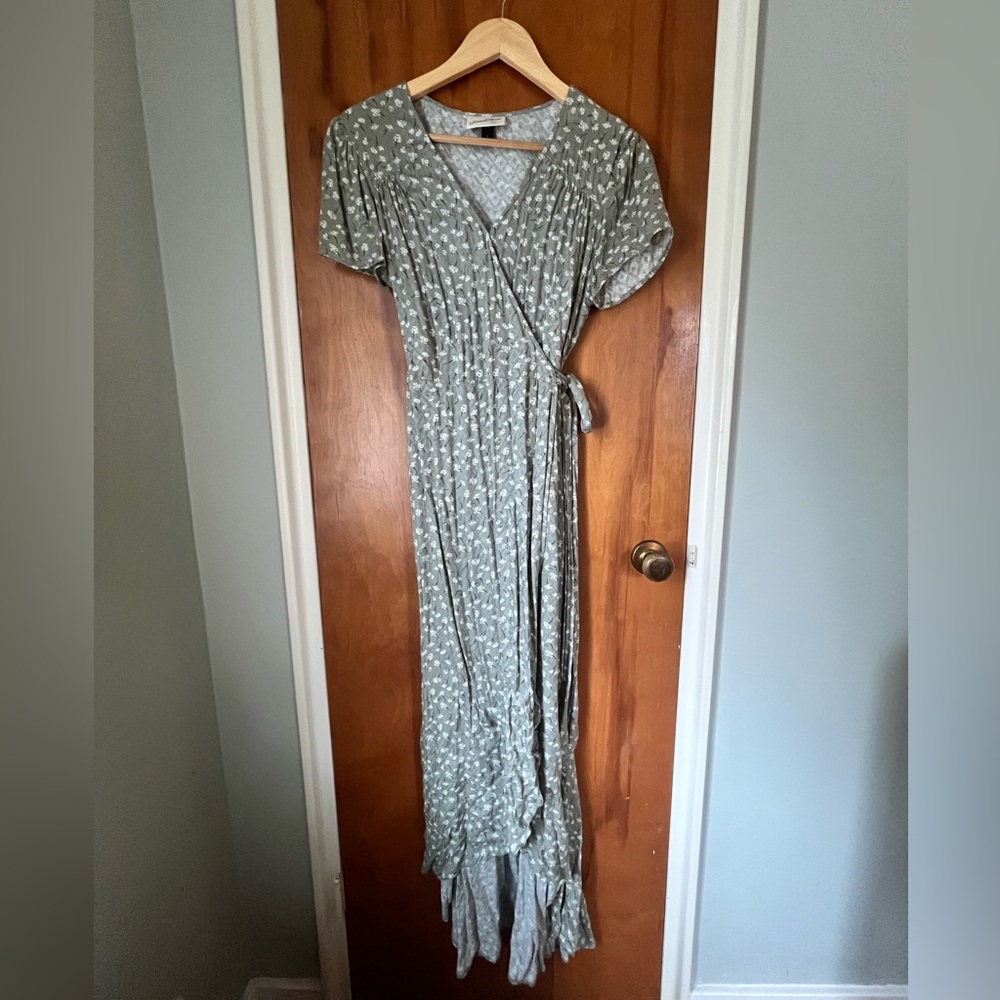Universal Thread Floral Maxi Wrap Dress